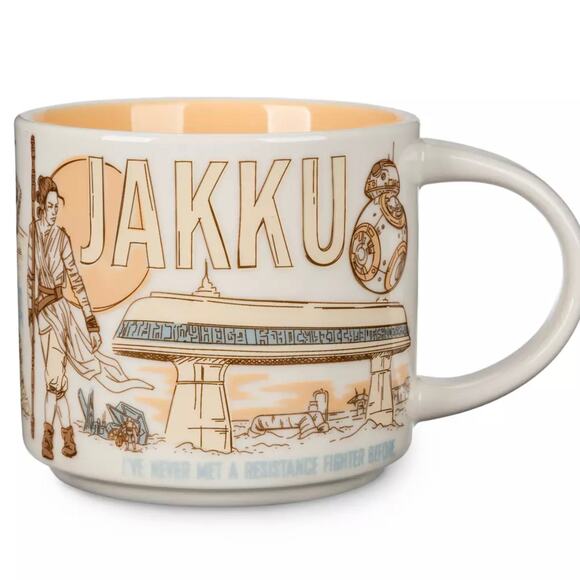 New Jakku Starbucks Disney Star Wars Been There Series Full Size 14oz Coffee Mug - Picture 7 of 11